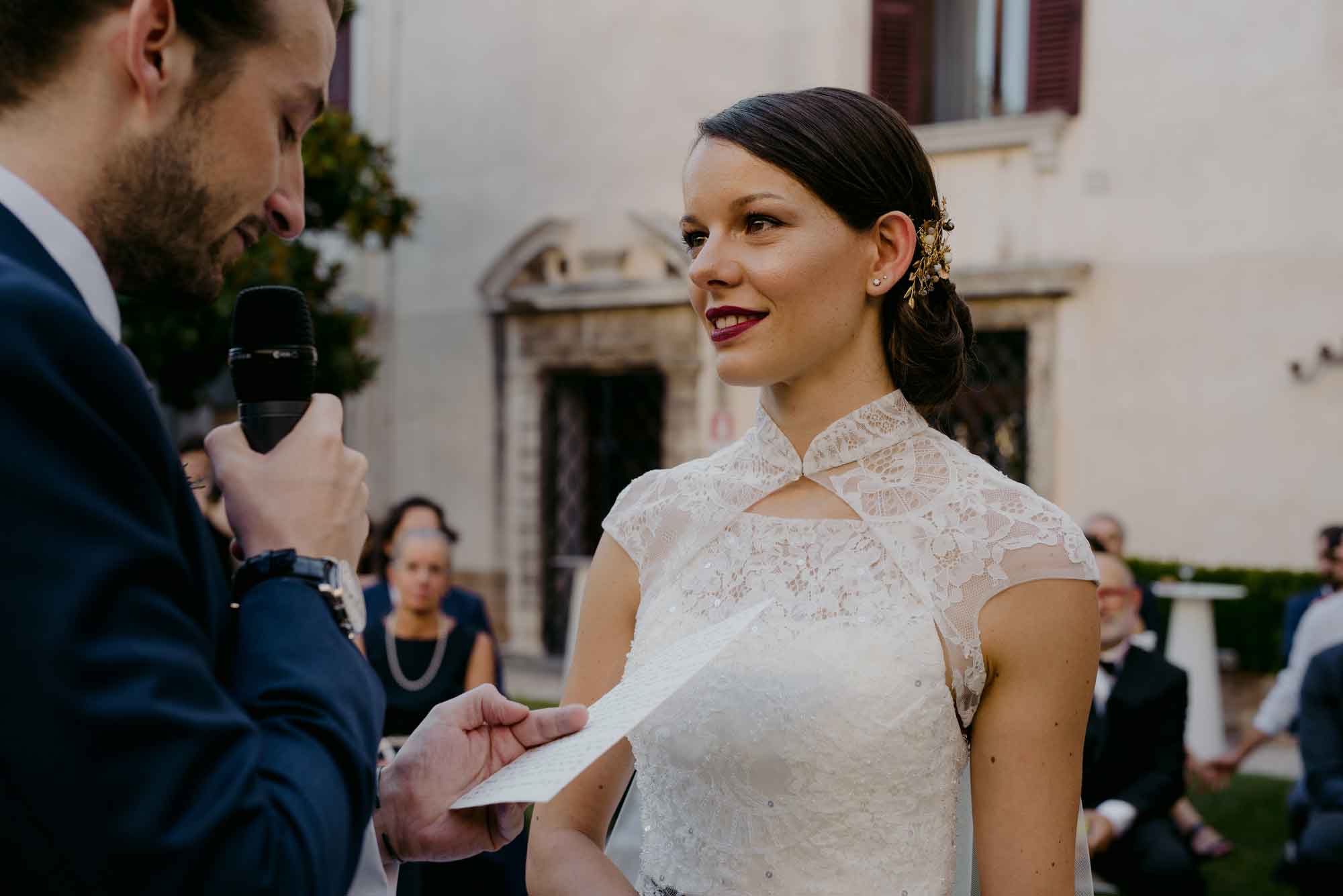 bride to vendramin caliergi palace venice