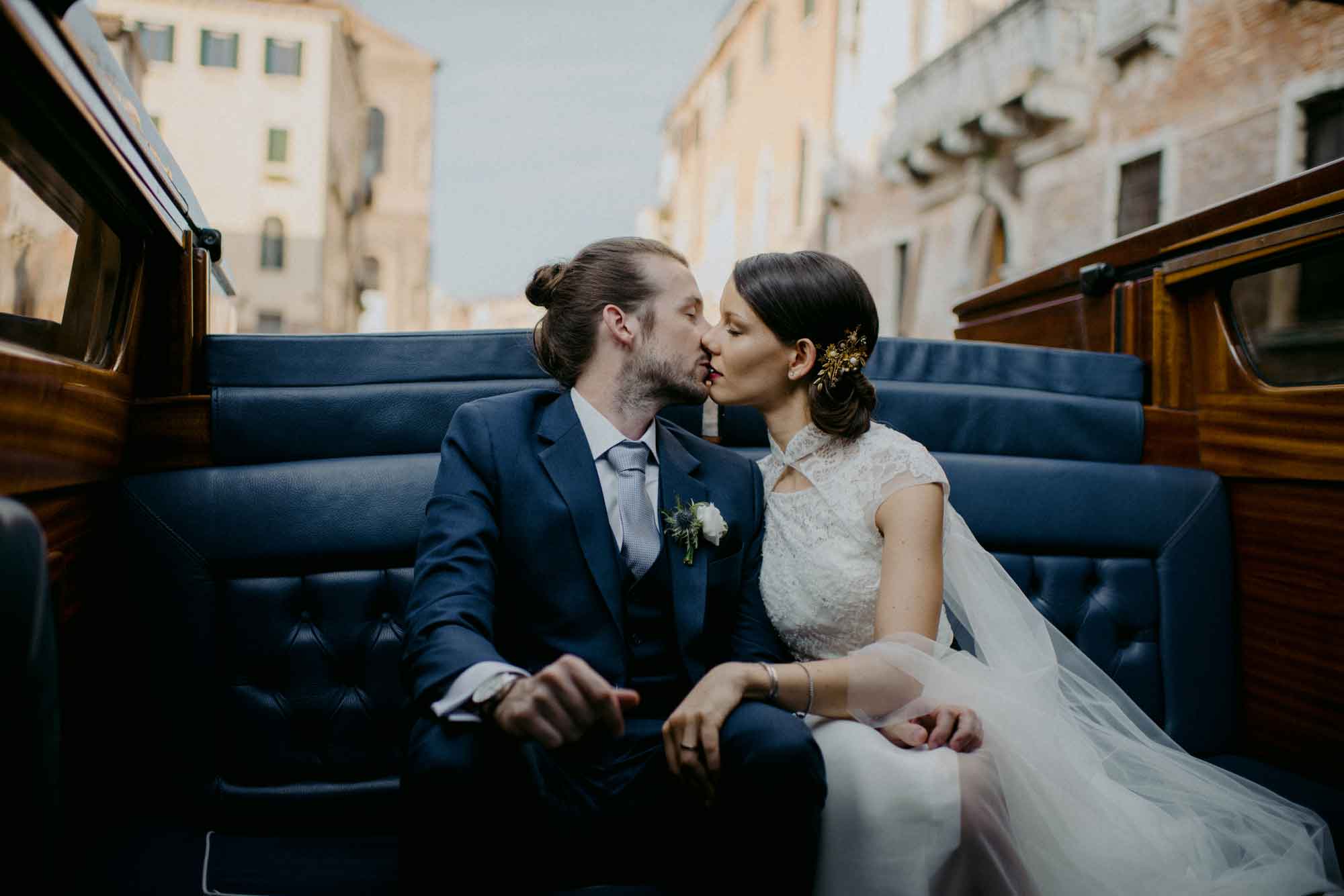 water taxi wedding in venice